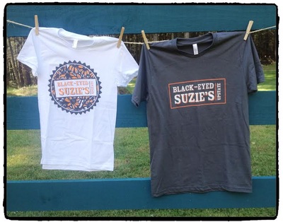 Black-Eyed Suzie's T-shirts from Black Eyed Suzie's Café and Catering Saugerties NY